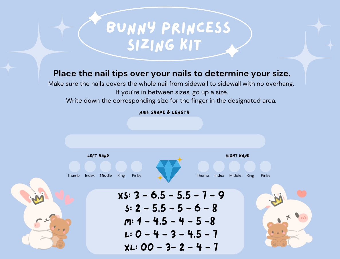 Bunny Princess Sizing Kit