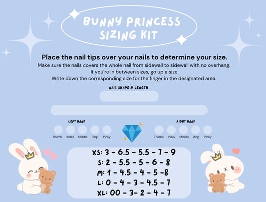 Bunny Princess Sizing Kit